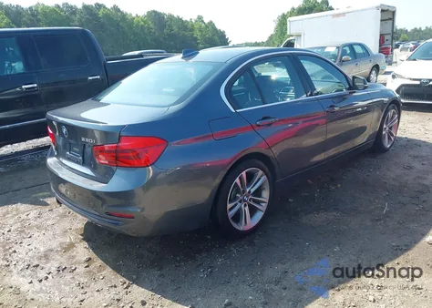 2017 BMW 330I из США, поврежденный, VIN WBA8B9G54HNU09617